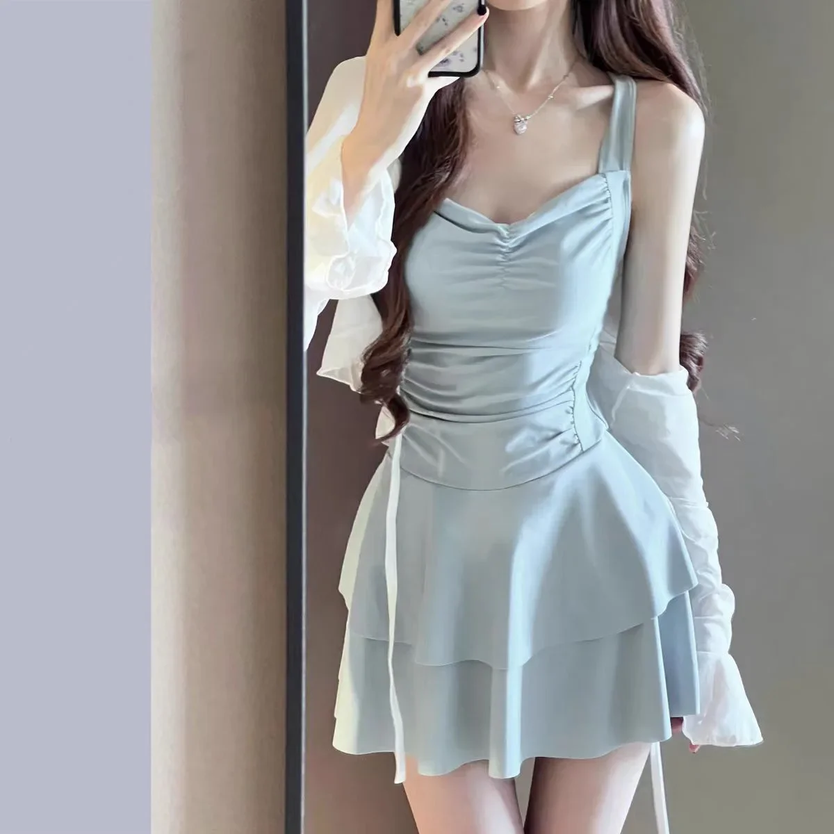 Blue plus Coat