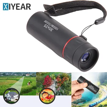 Monocular Telescope 30 x 25 HD Optical Focus Telescope for Outdoor Travel, Camping Hunting Portable Binoculars