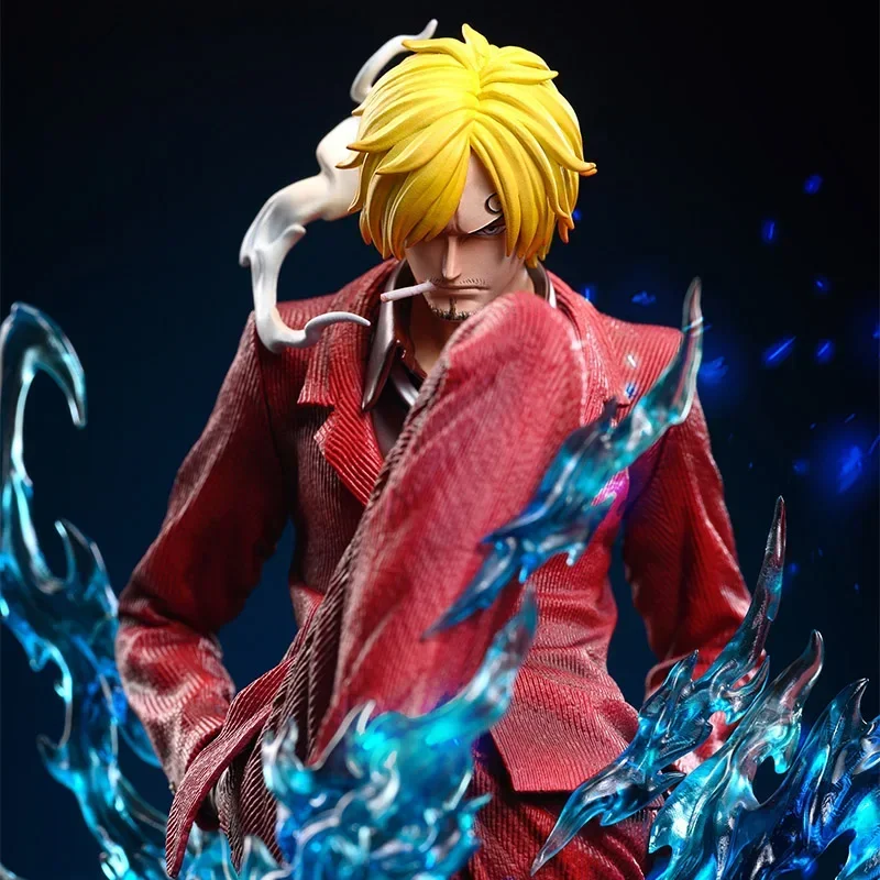 ✧　ワンピース　海外　フィギュア　サンジ 24cm Anime One Piece Figurine Pop Sanji Suit Figure GK Devil