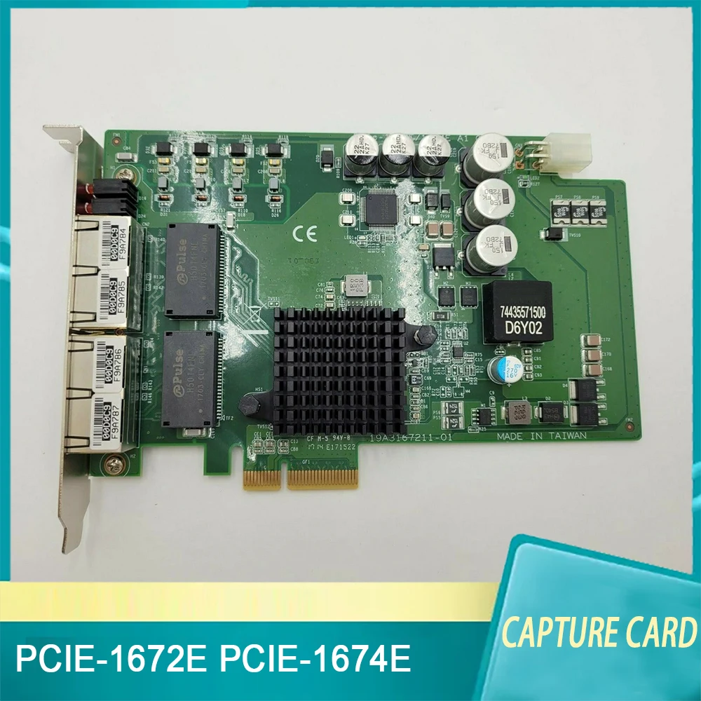1Pcs PCIE-1672E PCIE-1674E 4포트 시각 이미지 캡처 카드