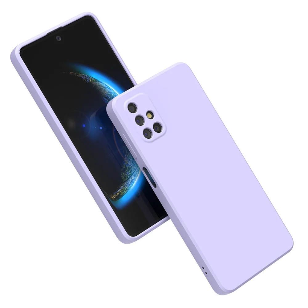 Premium Liquid Silicone Camera Protective Phone Case - Sleek and Durable Design