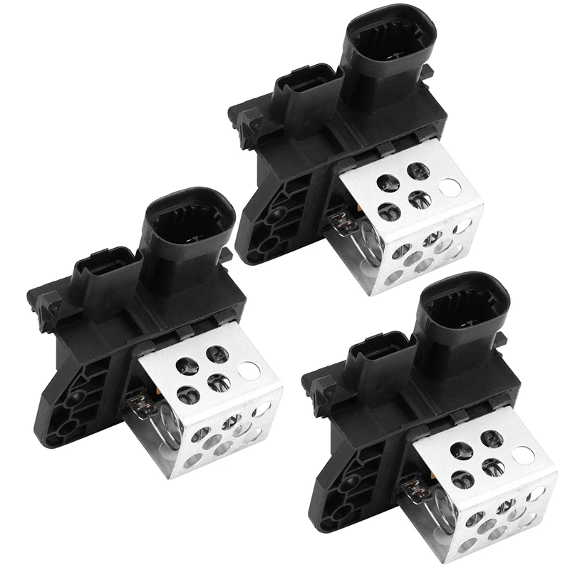 3X Radiator Motor Fan Heater Resistor 9673999880 9Ml351332181 For Citroen Berlingo C1 C4 Xsara Peugeot 107 206 307