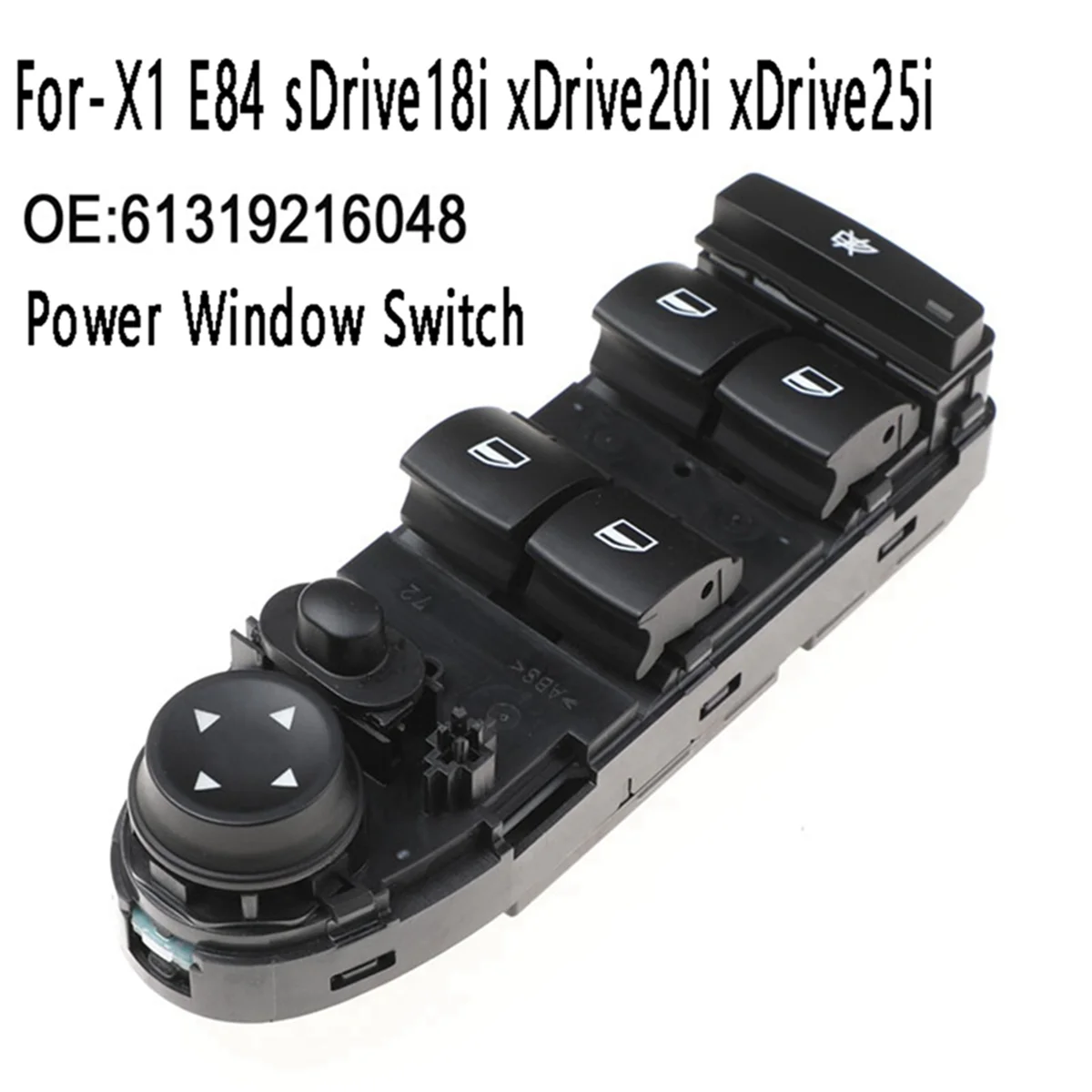 자동차 파워 윈도우 스위치, BMW X1 E84 SDrive18I XDrive20I XDrive25I 용 유리 리프트 스위치, 61319216048 61319193658