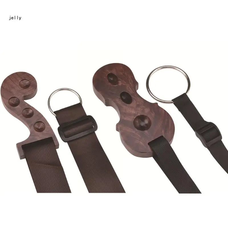 

448C Cello Endpin Rest Anchors Protector Pad Cello Antiskid Device with Straps