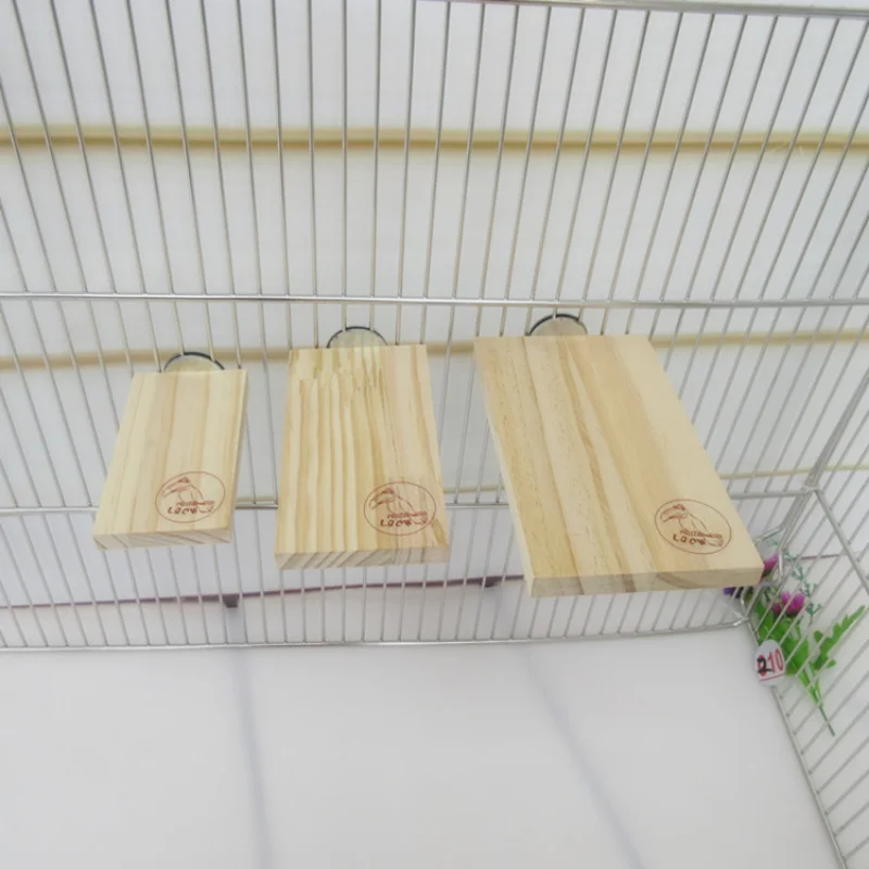 Pet Wood Stand Platform Hamster Guinea Pig Toys Paw Grinding Gerbils Springboard Pet Jumping Board Home Supplies hamster toy,small animals