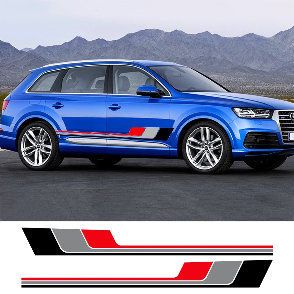 

Car Door Graphics Side Body Sticker Trims Decals Exterior Accessories For Q7 4m 4l S Line 2020 2007 2018 2016 2017