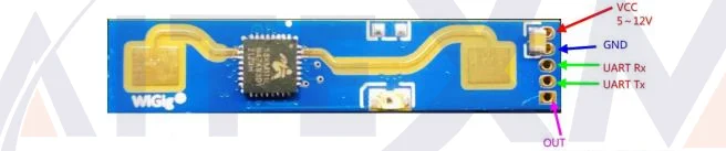 SAMIROB HLK-LD2410B 24G FMCW 24GHz Smart Human Presence Sensing Radar Modul Millimeter Wave Motion Switch Sensor 5V – Detail 3