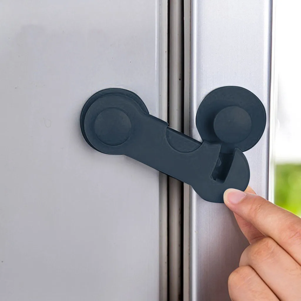1PC Child Safety Cabinet Lock Baby Proof Security Protector Drawer Door Cabinet Lock Plastic Protection Kid Safety Door door lock