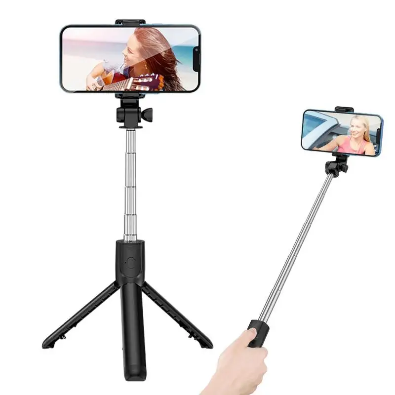 Phone Tripod Toneof Tripod Photo Pole 360 Rotation Multi-mode Camera  Aluminum Alloy Material Retractable And Mini Cell Phone - AliExpress