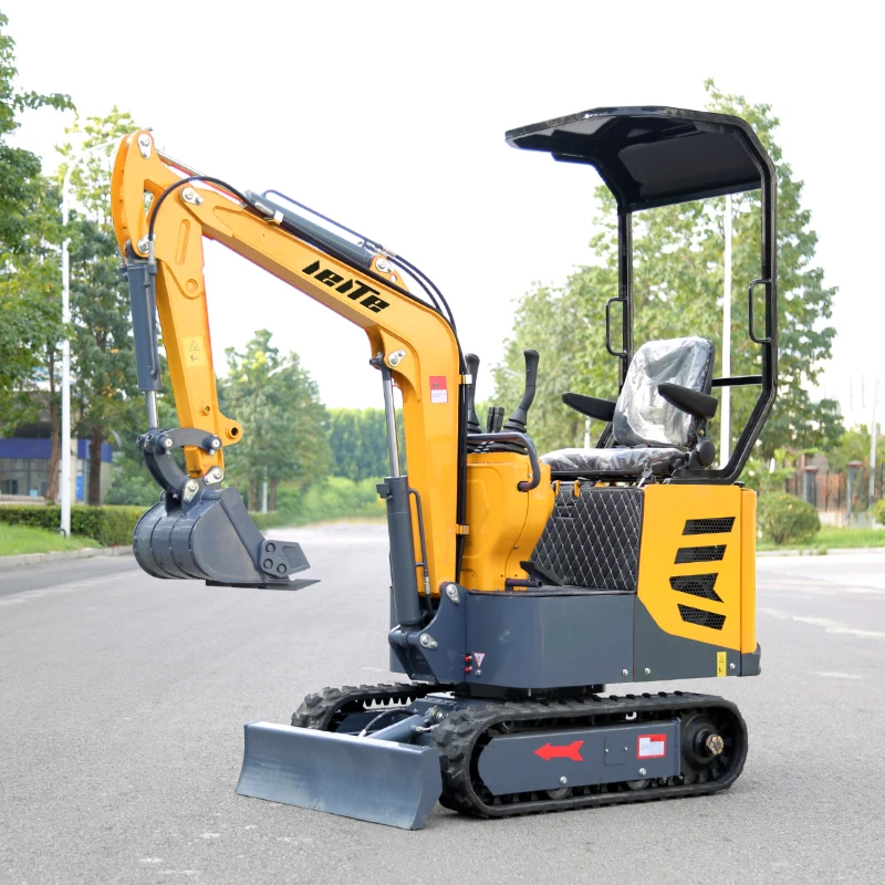 Spedizione Gratuita 1000Kg Mini Escavatore Cingolato 1Ton Piccolo Escavatore Epa Euro 5 Bagger Con Prezzi Competitivi