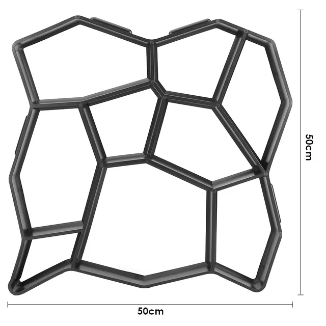 Padló Öntőgép Penész Újrahasznosítható Járda Diy Kézi Kézzel Készített Gyakorlati Hordozható Többfunkció Az Otthoni Udvarhoz - Image 5