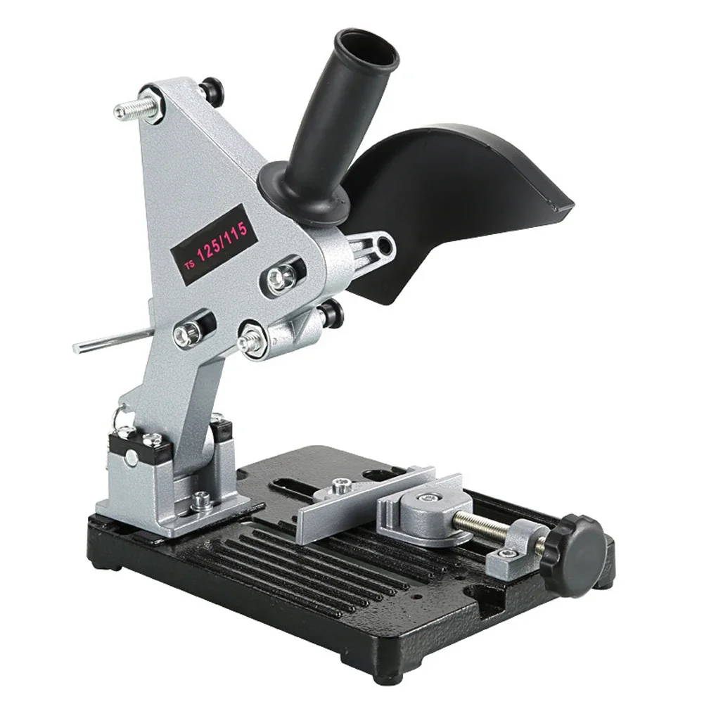 1 Pcs Angle Grinder Stand Grinder Holder Cutter Support For 100/125mm Type Adjustable For Stainless Steel, Iron, Pvc, Wood