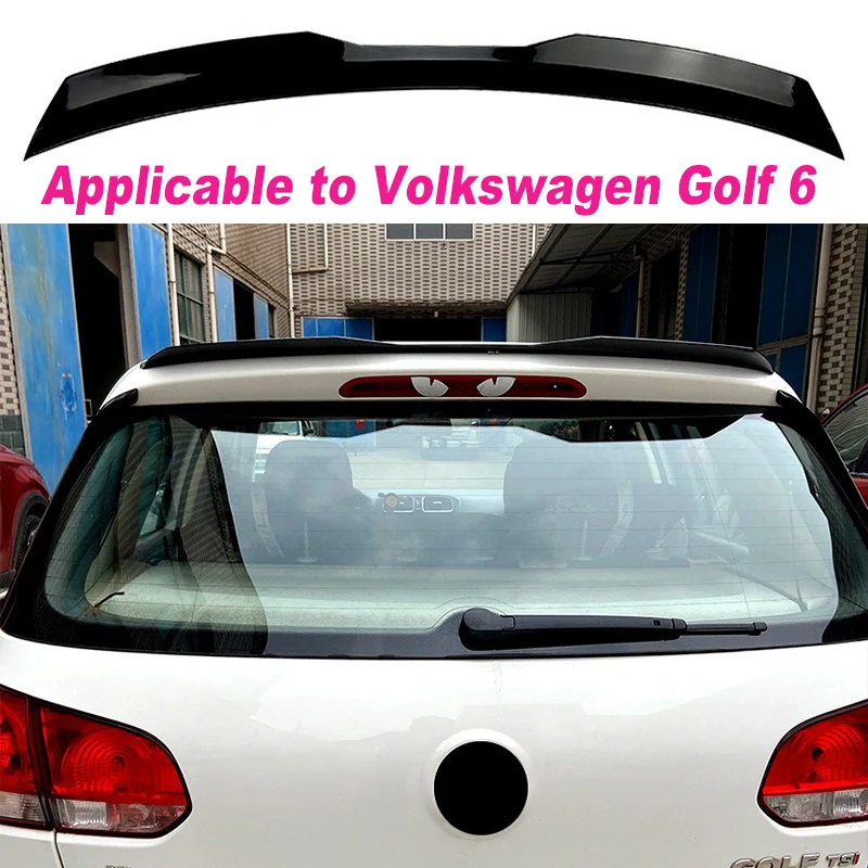 Applicabile A Volkswagen Golf 6 High 6 Golf Mk6 Gti R Max Tail Top Wing Spoiler Modifica