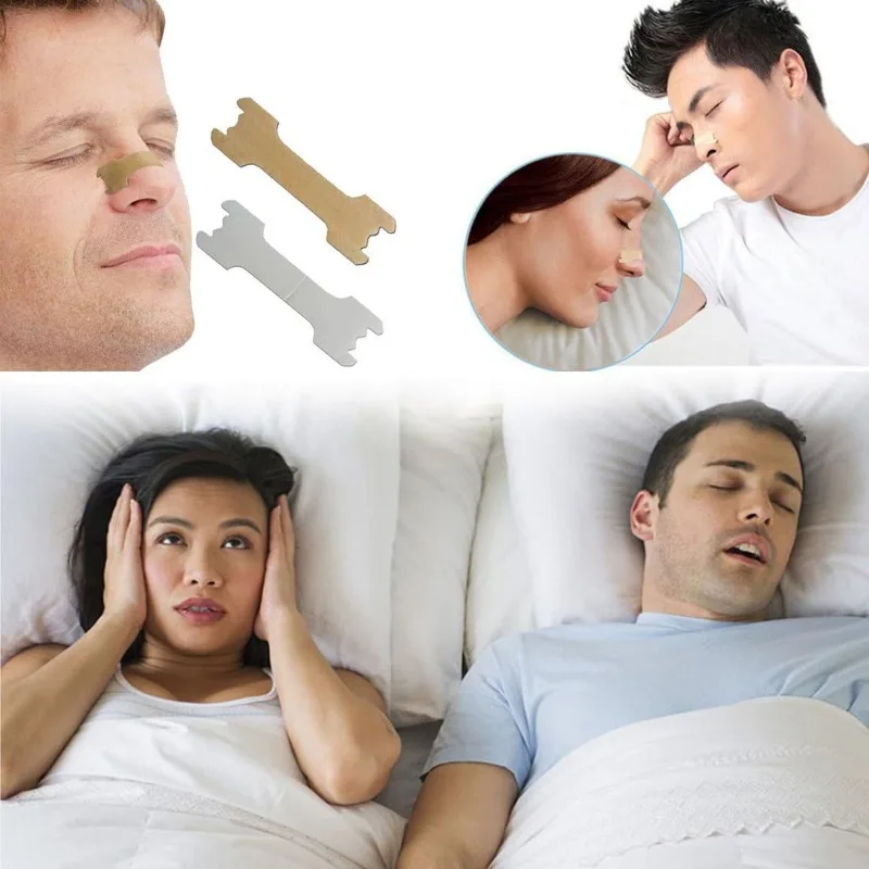 100-300PCS Breath Nasal Strips for Snoring Relief Night Sleep Sports Exercise Allergy Season Use Aid Stop Snoring Nose Patch