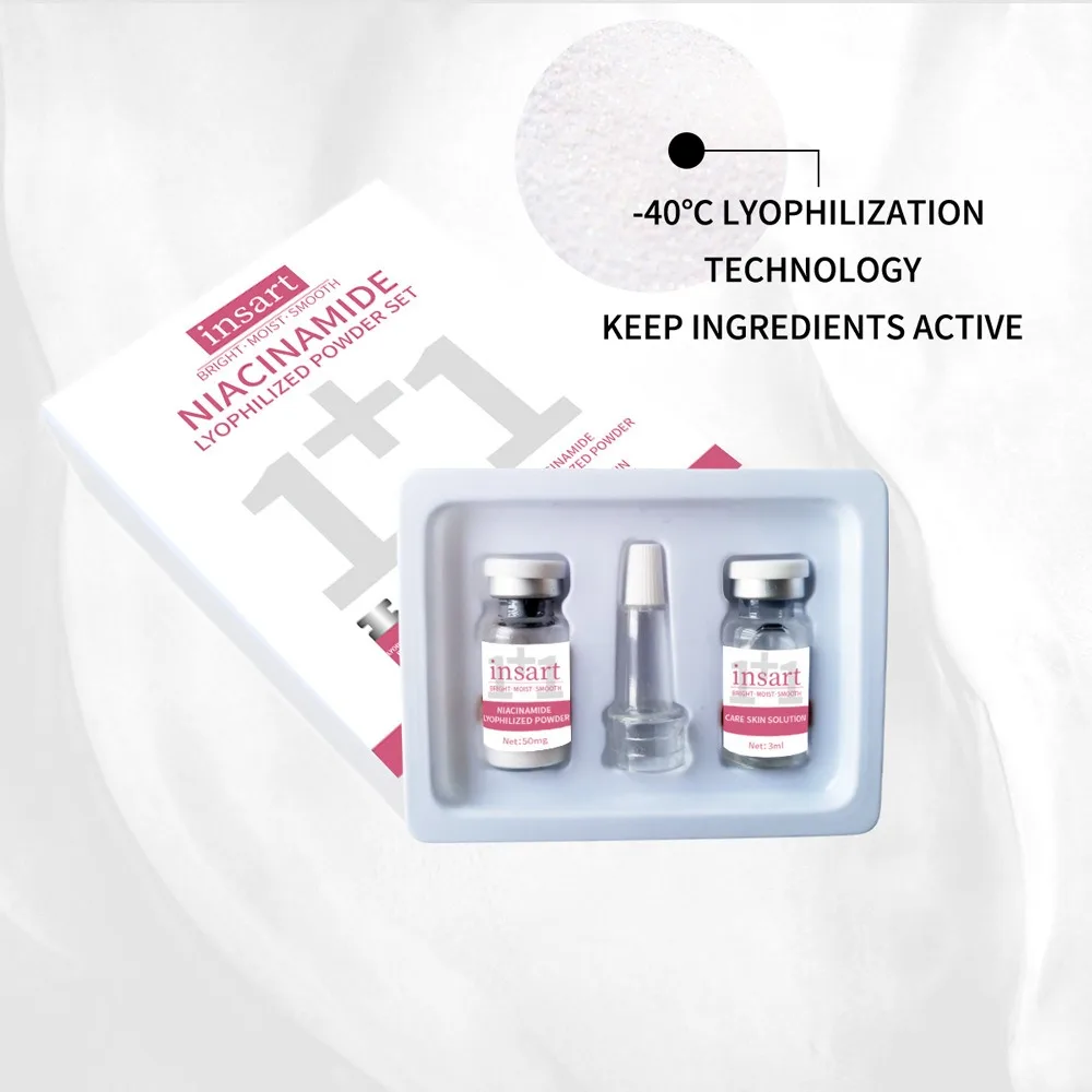 Niacinamide Oligopeptide VC Lyophilized Powder Face Serum Anti Aging Brightening Moisturizing Essence for All Skin Skincare 3