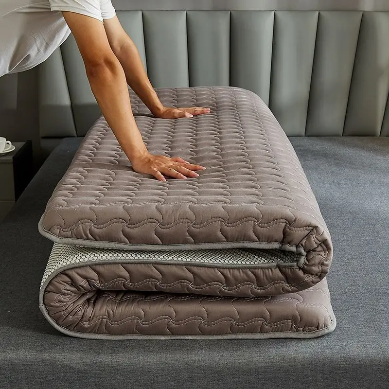 

Natural Sponge Latex Mixed Filling Mattress Warm Carbon Fiber Fabric Comfortable Tatami Queen Full Size Student Mat