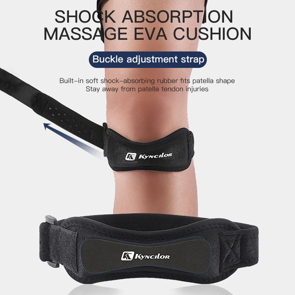Knee Pad Knee Support Knee Brace Knee Wraps 1PC Adjustable Patellar Support Compression Knee Pads Elastic Breathable Knee Strap Men Women Fitness Running Sport Brace