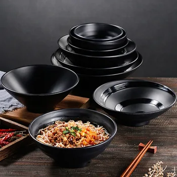 Filles à ramen en mélamine conviviale rée, porcelaine 216.239., grand bol à soupe à salade, haute température 02/10/2018, Fast Foodbritware