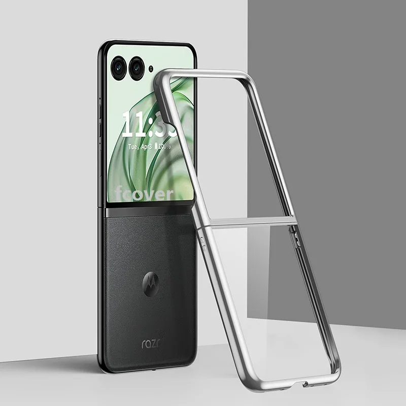 Clear Back Hard Protection Case with Frame Plating