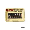 Rolling Tray 18*12.5CM Tobacco Metal Cigarette Smoking Accessories Herb Tinplate Plate Grinder Tools Rolling Tools 5