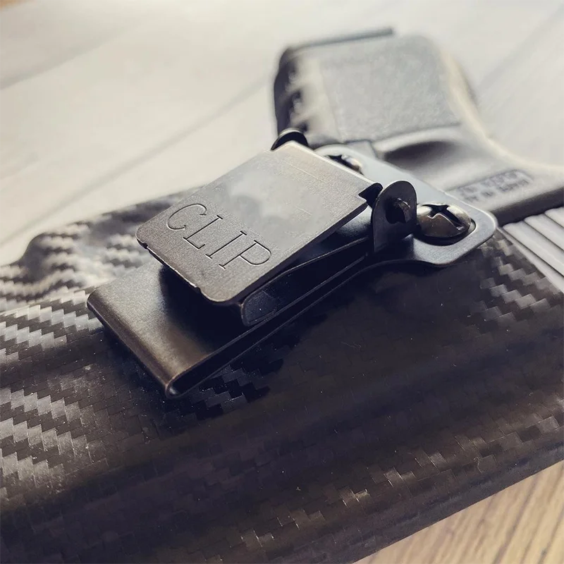 1 Set Stainless Steel Holster Belt Clip Knife Scabbard Sheath Waist Clamps Accessories Pocket Clip UltiTuck ULTICLIP