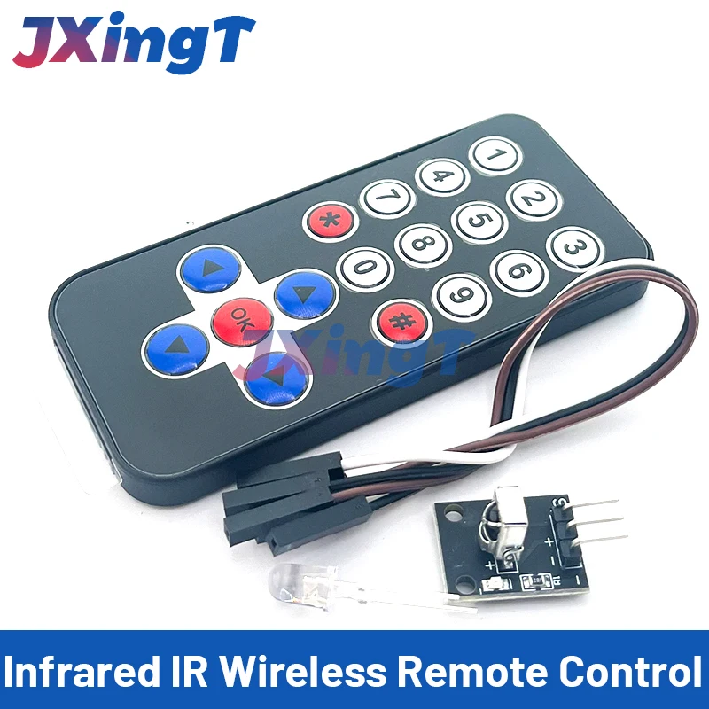 Kit Modulo Telecomando Wireless Ir A Infrarossi Da 1 Lotto Kit Fai Da Te Hx1838 Per Arduino Raspberry Pi
