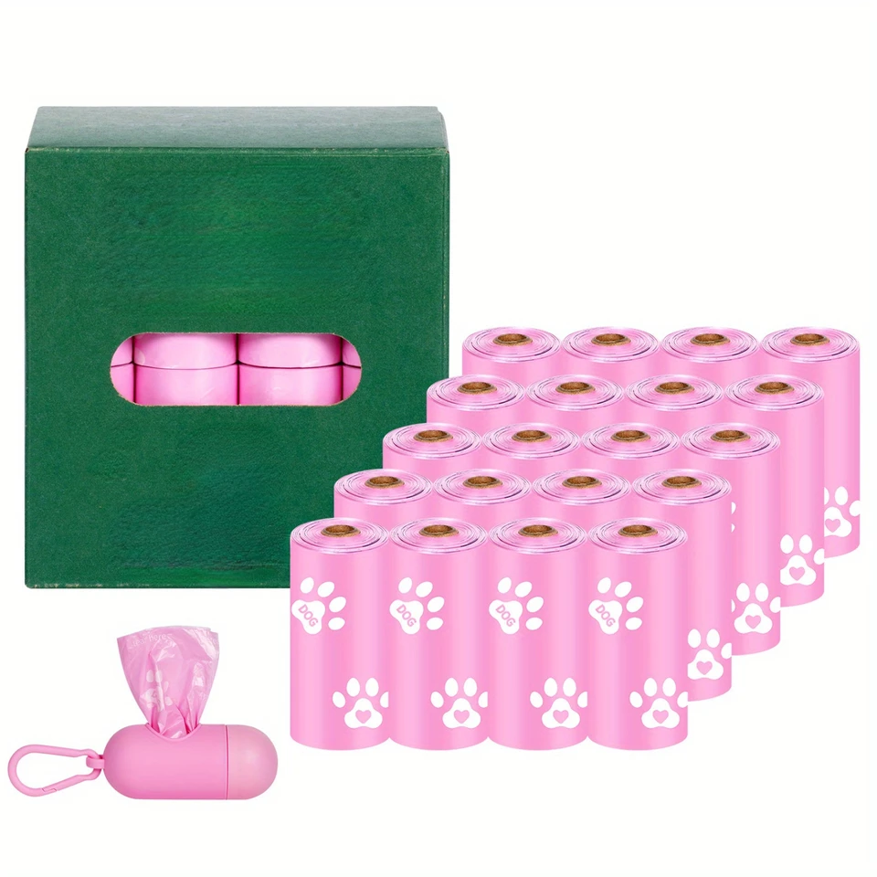 Leak Proof Disposable Dog and Cat Poop Bags