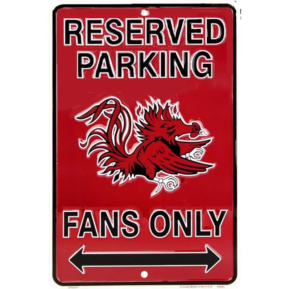 

Signs 4 Fun SPSCSC SC Univ. Gamecock Fans Small Parking