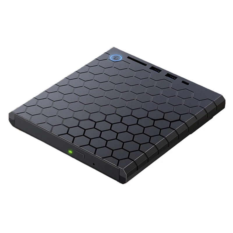 USB 3.0 External CD DVD Reader CD/DVD Drive With SD/TF Ports DVD Burner CD/DVD Drive Player For PC Laptop Parts