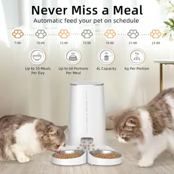 Alternative view of ROJECO Smart WiFi Automatic Pet Feeder