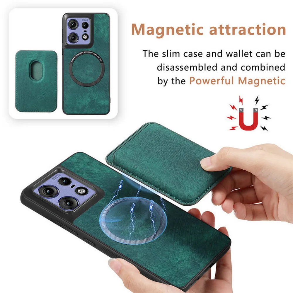 Luxury 2-in-1 Detachable Leather Magnetic Phone Case