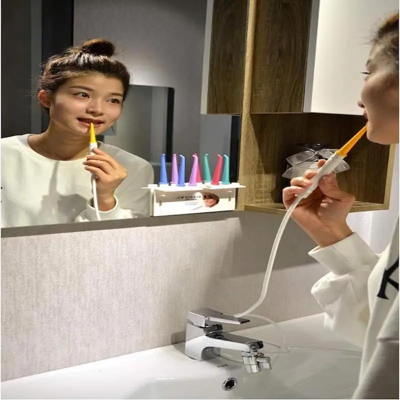 물 치과 치실 수도꼭지, 구강 세정기, 치과 픽 구강 관개, 치아 청소 기계, 신제품