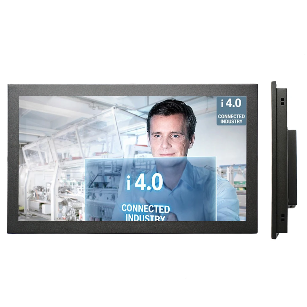 

14 inch LCD monitor 1366x768 screen 16:9 vesa mount display