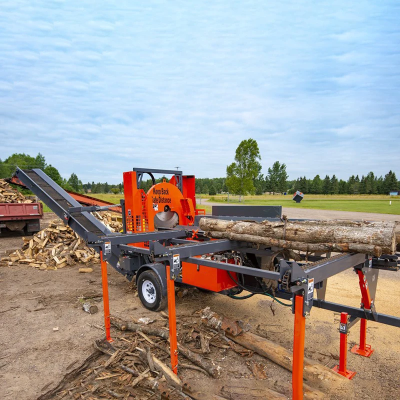 เครื่องแปรรูปฟืนมัลติเทค 2025 พร้อมเลื่อยวงเดือนขนาด 60 นิ้ว 1