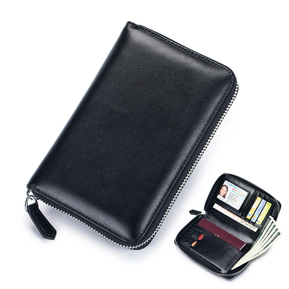 Passport Card Cover Holder Passport Wallet Documents Organizer Protector Passport Holder Travel Accessories with SIM Card Slot