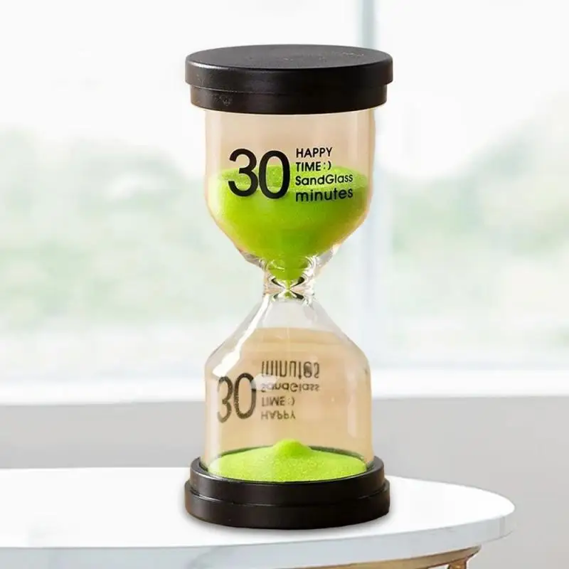 1/3/5/10/15/20/25/30 Minutes Colorful Hourglass Sandglass Children Kid Gift Toy Sand Timer Hour Glass Home Decoration Sand Clock sand timer liquid hourglass timer colored hourglass
