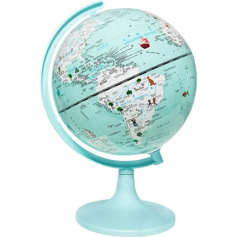 학생을위한 스마트 Ar Luminous 3D Globe Earth 교육 보조 Twin Constellation 교육 계몽 디스플레이