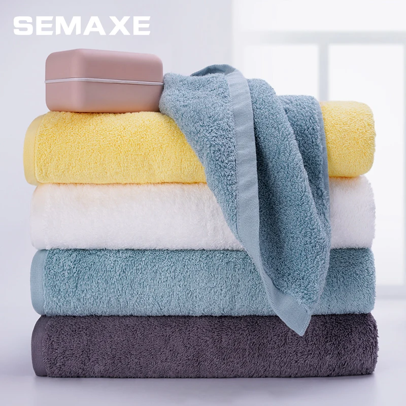 SEMAXE towel 40X70cm soft towel kit 100% cotton safety inspection and no fading bathroom high water absorption rate 4 kit bath towels,cotton towel,cotton face towels,microfiber towel set