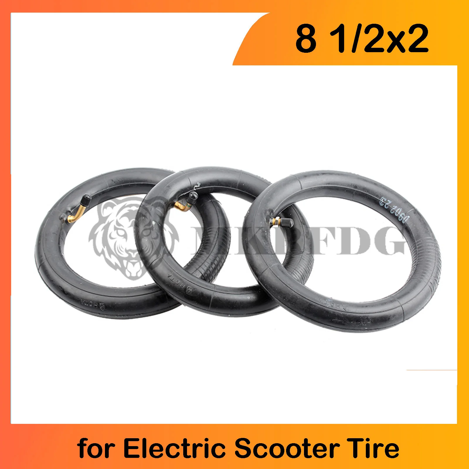 Electric Scooter Spare Parts Electric Scooter Accessories Scooter Accessories Scooter Inner Tube Inner Tube 8 1/2x2 Inner Tube 8' Camera Straight Valve For Xiaomi Mijia M365 Electric Scooter