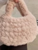 1Skin 50 Grams Solid color Faux Fur Yarns 100% Polyester Soft Knitting and Crochet Handmade Scarf Accessories 4