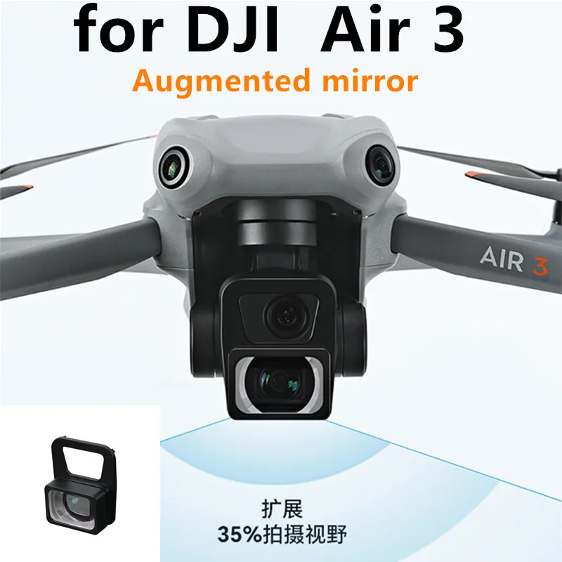 

Для DJI Air 3 увеличенное поле обзора антибликовое многослойное покрытие увеличенное зеркало аксессуары для дрона