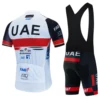 UAE Cycling Clothes Jersey Men Set Mtb Road Bike Uniform Shorts Man Mountain Complete 2024 Bib Men's Suit Cycle Spring Summer 2