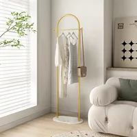 Porte-vêtements sur pied, porte-vêtements pour chambre à coucher, gain de place, porte-vêtements moderne et simple, porte-vêtements pour salon, porte-manteau d'intérieur 5