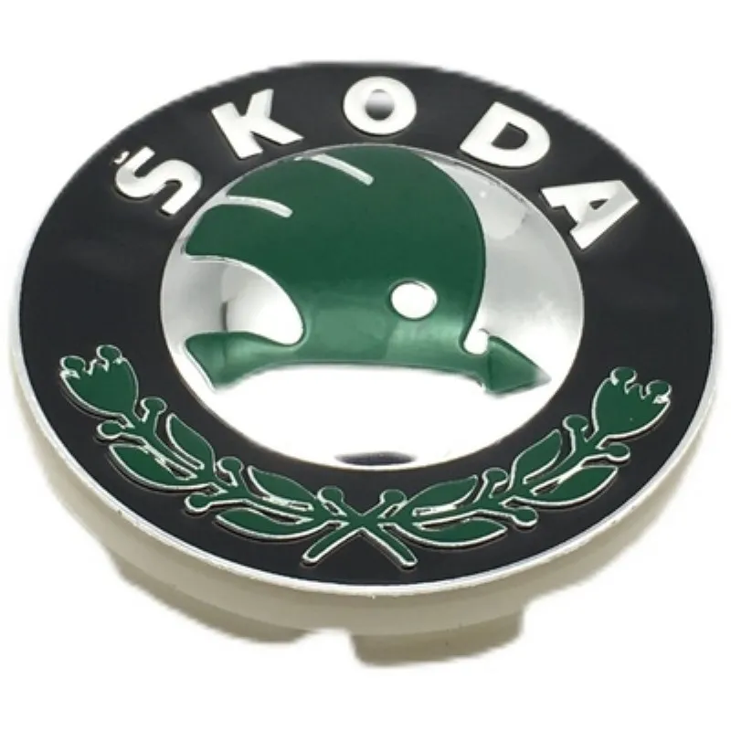 40Pcs/Lot 56mm 60mm 65mm Car Wheel Center Cap Hub Cover Badge Emblem For Skoda 1J0601171 3B7601171 Styling Accessories