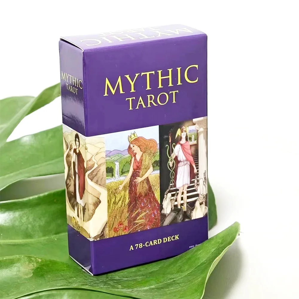 The new mythic tarot deck 78 pcs classic tarot cards rider waite system