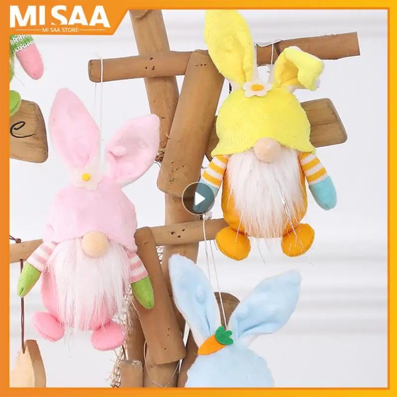 2024-Easter-Faceless-Gnome-Rabbit-Doll-Handmade-Reusable-Home ...