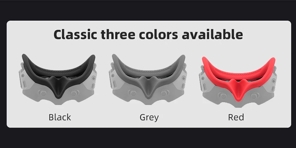 JMT Für Fatshark HD2 HD3 HDO FS-HVD FPV Brille Panel Magic Sponge Augenmaske Pad Ersatz Frontplatte Lycra Stoff Schwamm Dichtung – Detail 17