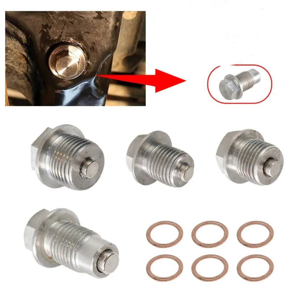 Votex M14 X 1.5mm Magnetic Oil Drain Plug - Made In USA For Motorcycles & ATVs