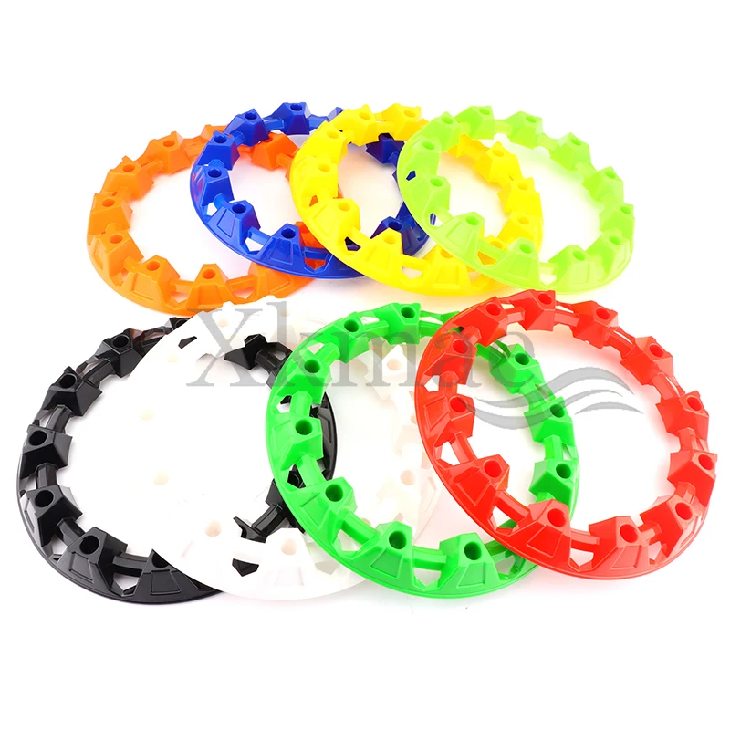 10-inch ATV Wheel Trim Hub Protection Decor Rim Cap 2Pcs Universal Vehicle All Terrain Plastic Cover fit to 10 inch tires