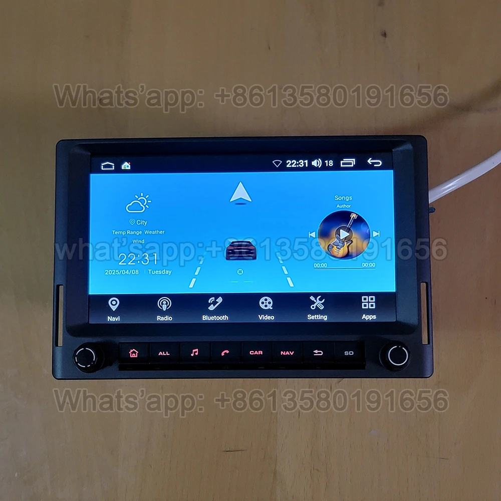 Autoradio Android con GPS e Carplay per Volvo S40 V40 2000-2003 - immagine 5